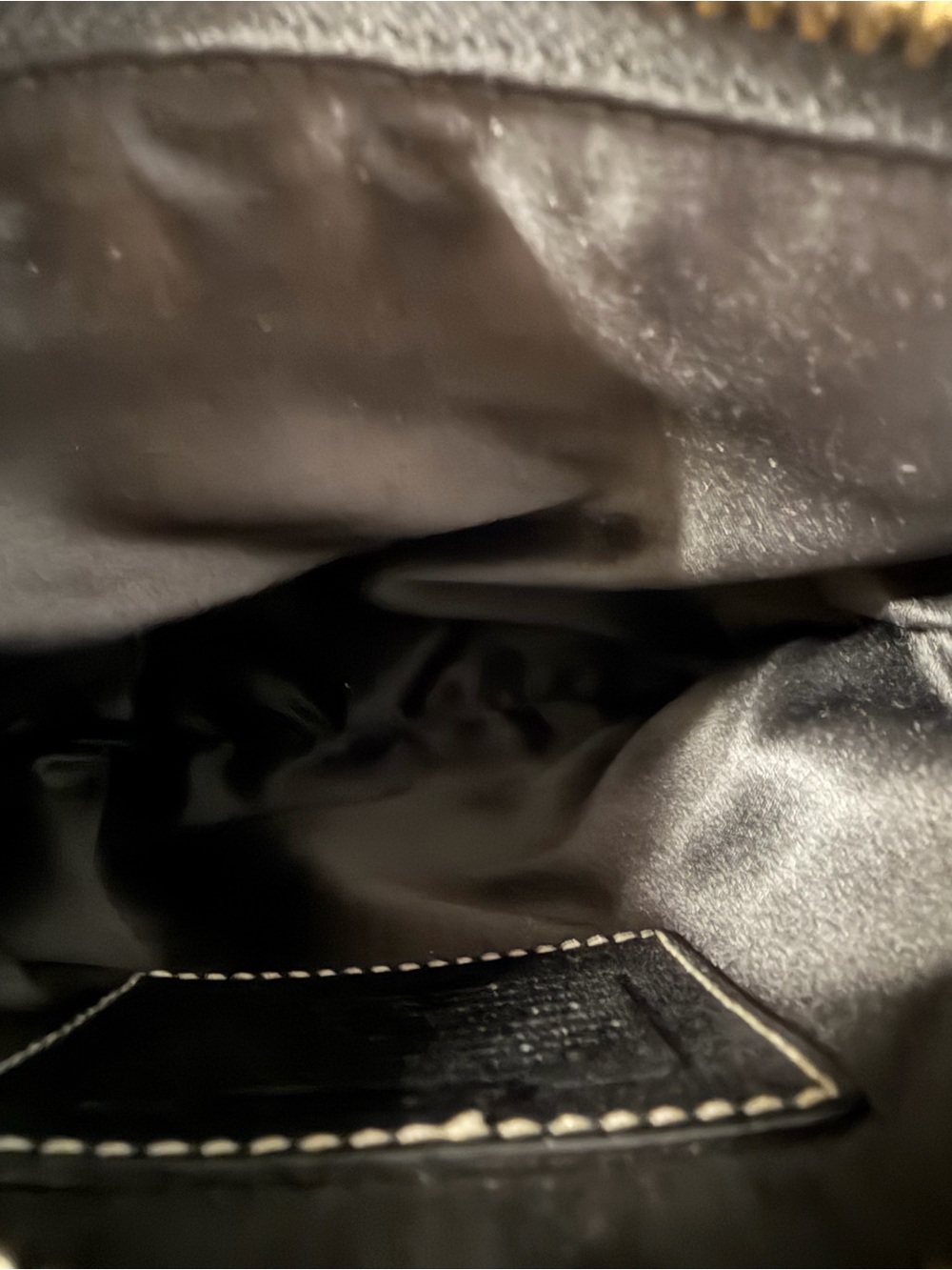 Coach Black Leather Crossbody Bag - Picture 10 of 12